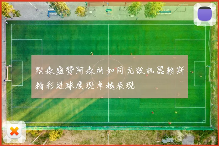 默森盛赞阿森纳如同无敌机器赖斯精彩进球展现卓越表现
